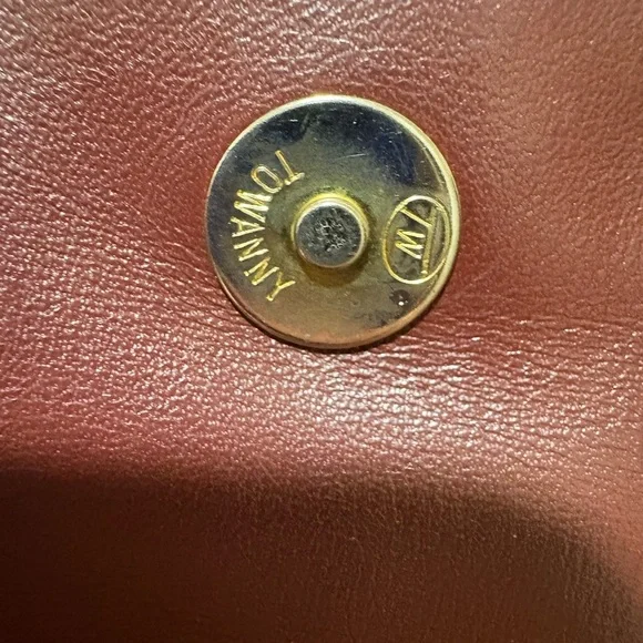 Cartier Burgundy Crossbody Bag with Gold Accents - Picture 7 of 11